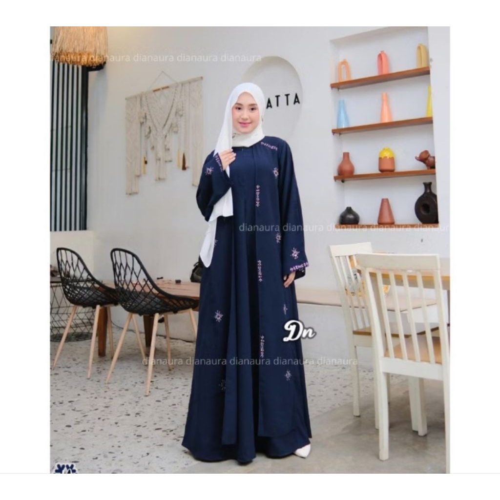 ABAYA HITAM ABAYA MURAH GAMIS HITAM JUMBO XL