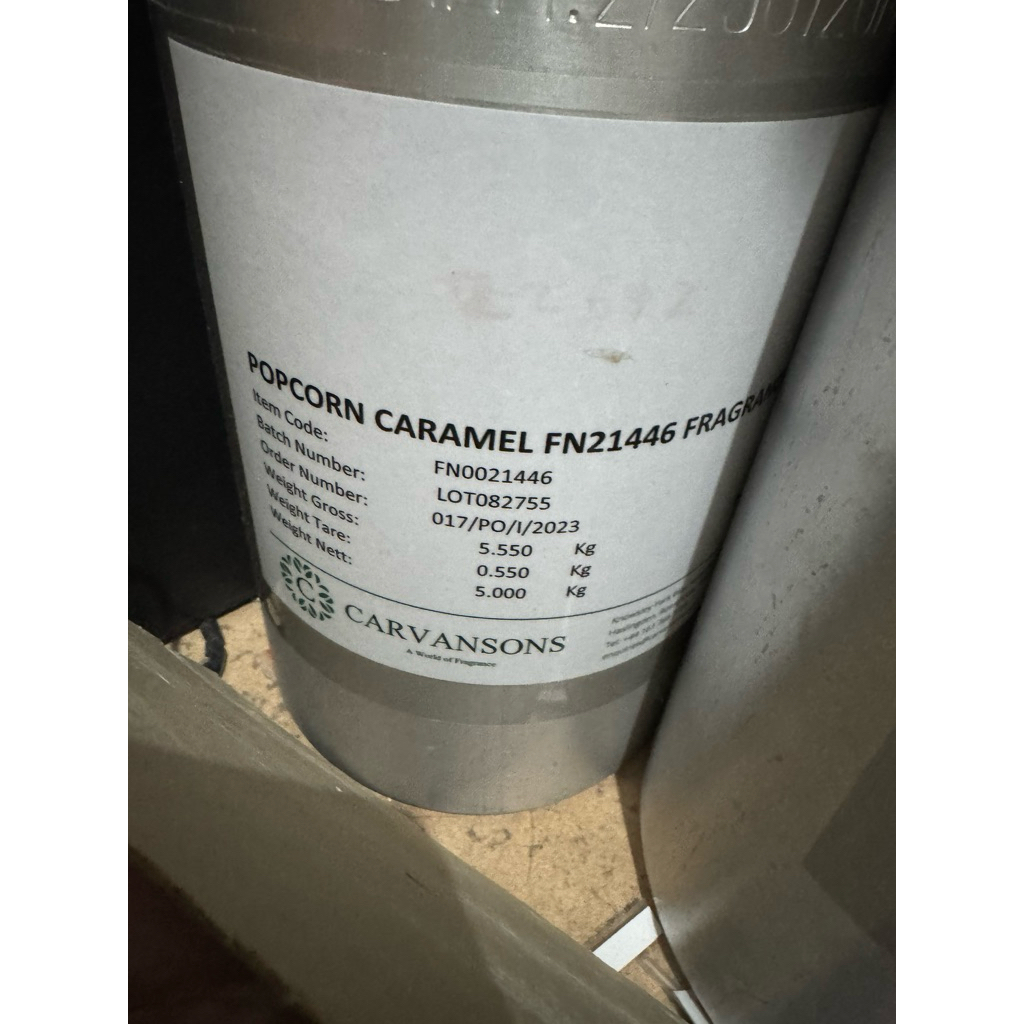 bibit pewangi mobil import wangi kopi dan popcorn caramel