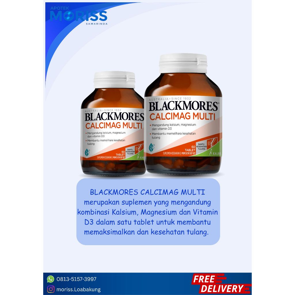 BLACKMORES CALCIMAG MULTI