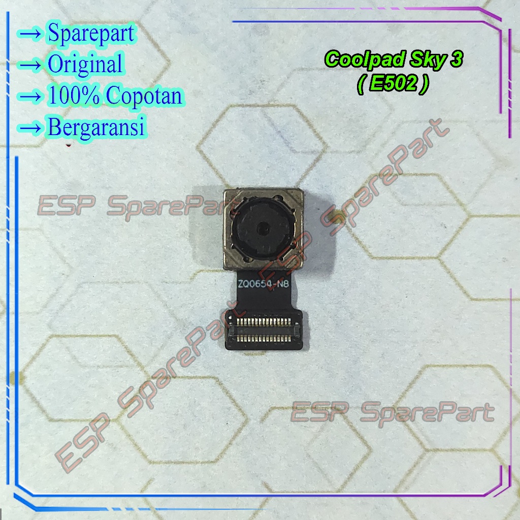 Kamera Coolpad Sky 3 - E502 Belakang / Camera Big Copotan