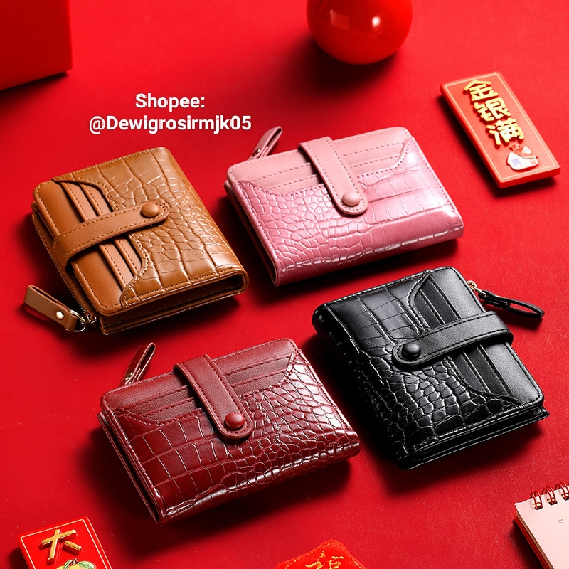 (IMPORT KOREA) Dompet lipat wanita dompet kecil wanita dompet mini wanita dompet kartu wanita dompet