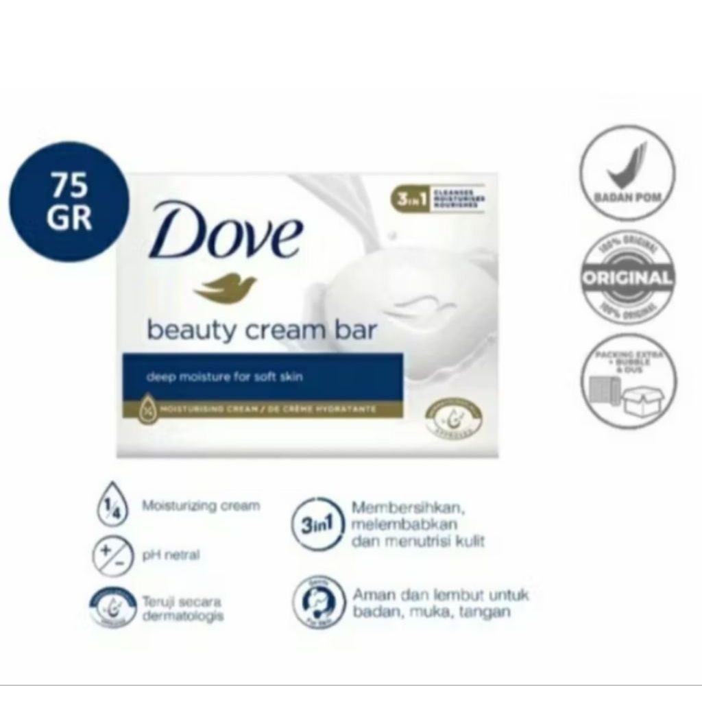 DOVE Beauty Bar Soap 75gr