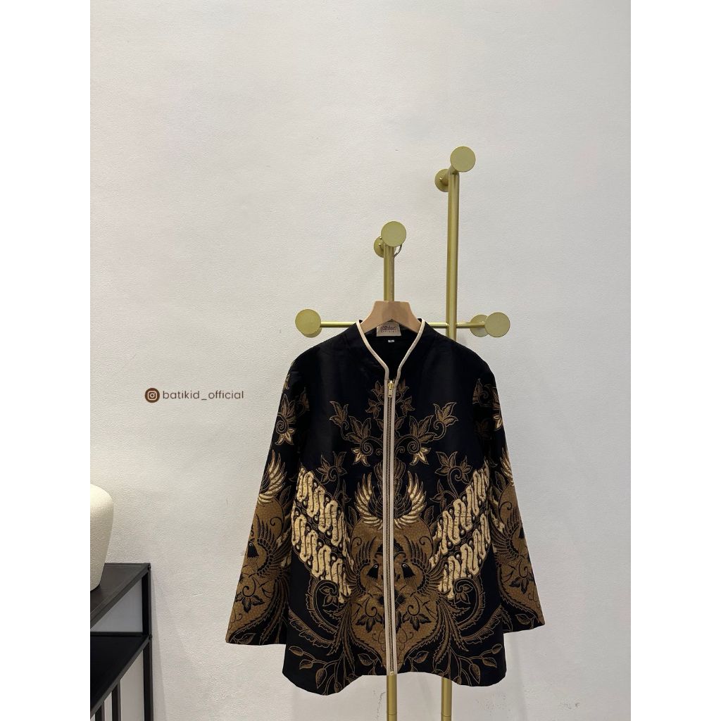 BATIKID OFFICIAL - blouse batik sogan / batik atasan kerja wanita