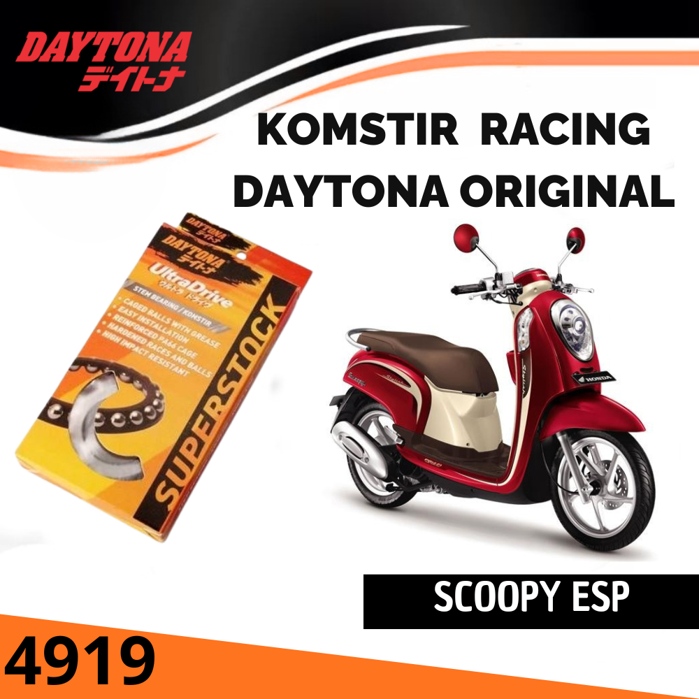Komstir Daytona Racing Original Honda Scoopy  esp Baja Karbon 4919