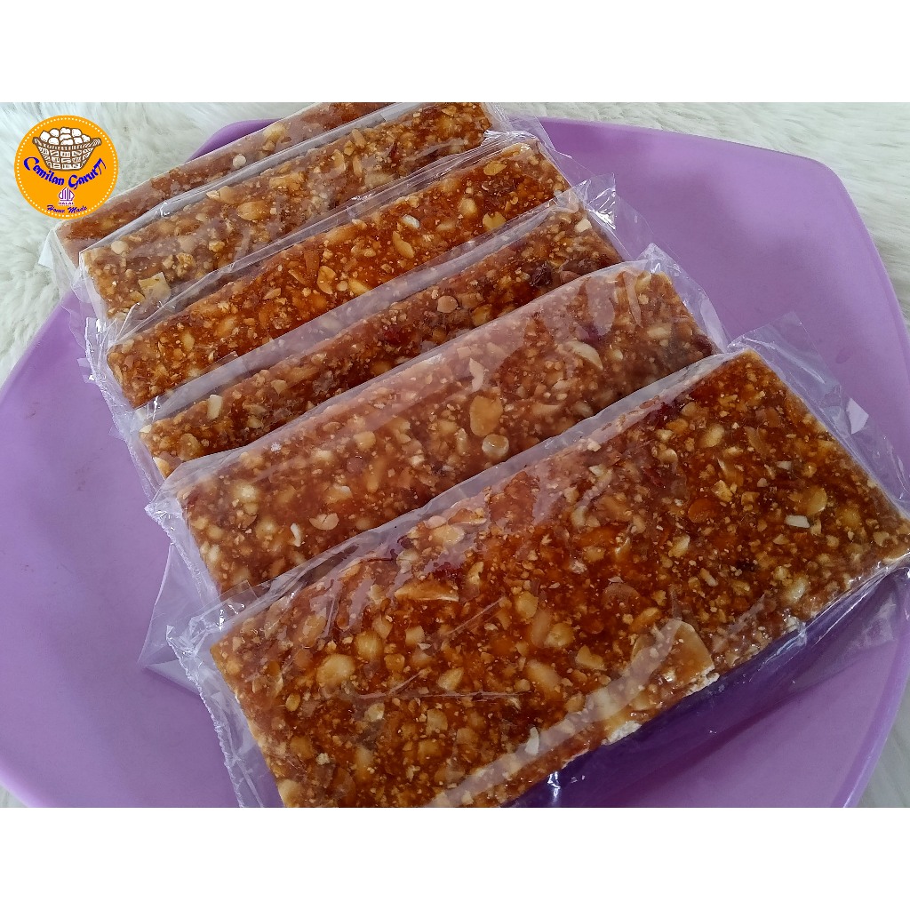 Tengteng Kacang Manis Gula Merah / Noga Suuk Asli Camilan Khas Garut