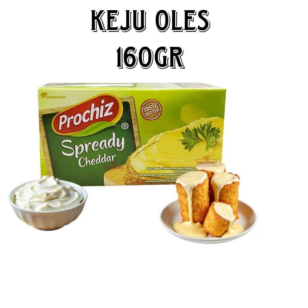 Prochiz Spready Cheddar 160gr Keju Oles Prochiz Cheese Keju Oles