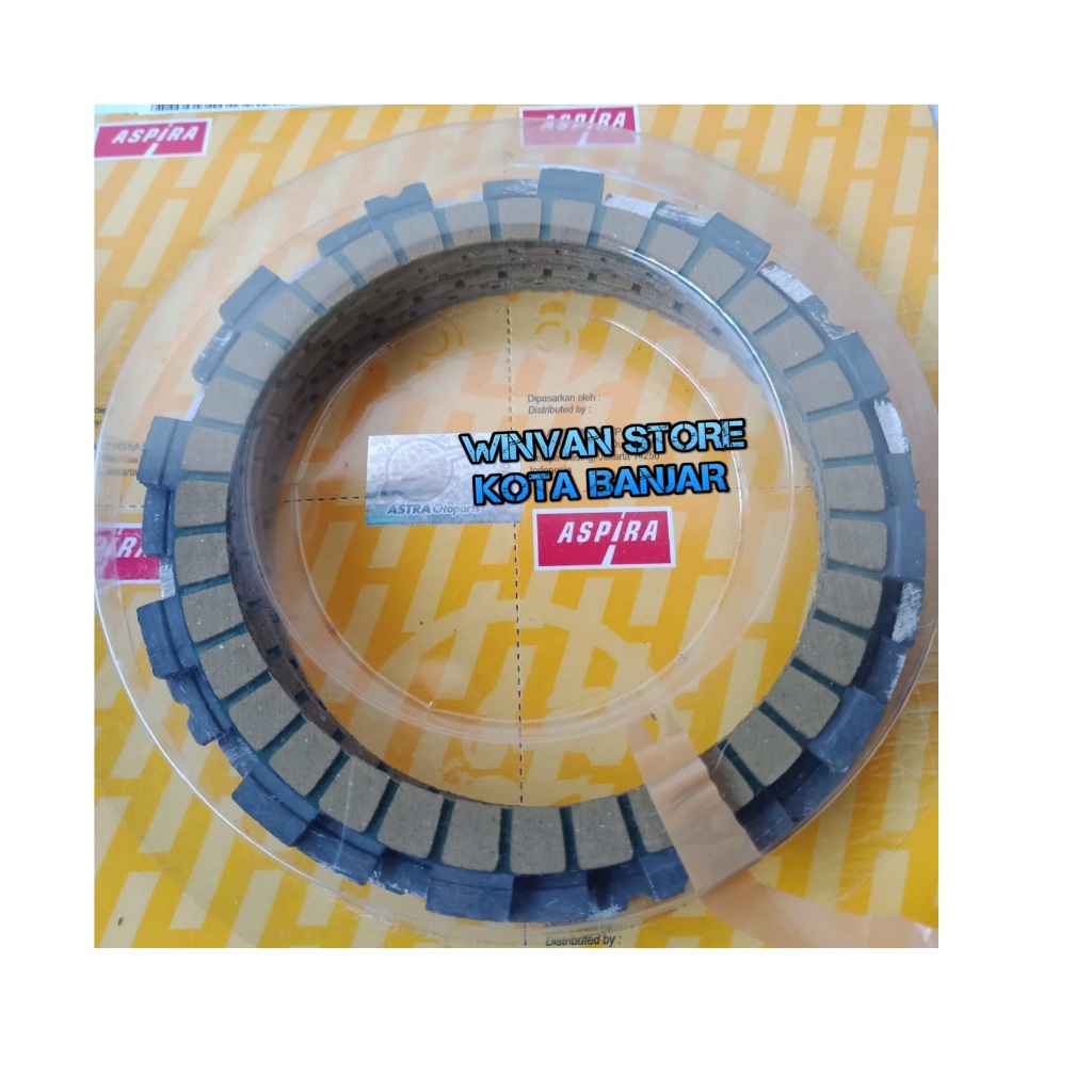 Kampas kopling TRS GP Kampas pelat fiber kopling Suzuki TRS GP100 GP 125 TS 100 - ORIGINAL