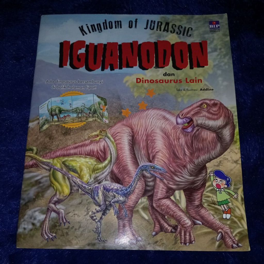 buku kingdom of jurassic - iguanodon dan dinosaurus lain