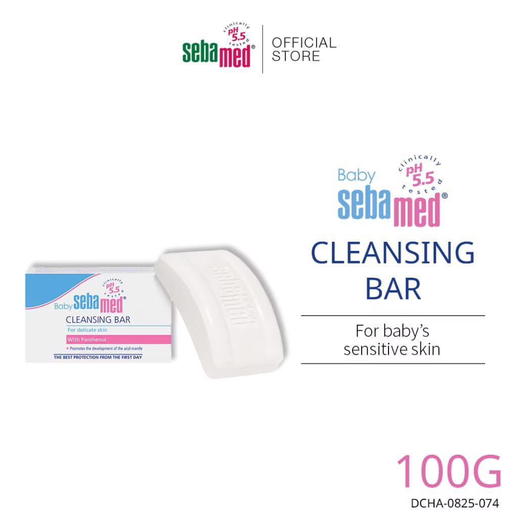 SEBAMED CLEANSING BAR FOR BABY SENSITIVE SKIN SABUN BAYI SABUN BATANG BAYI SEBAMED SABUN MANDI BAYI 