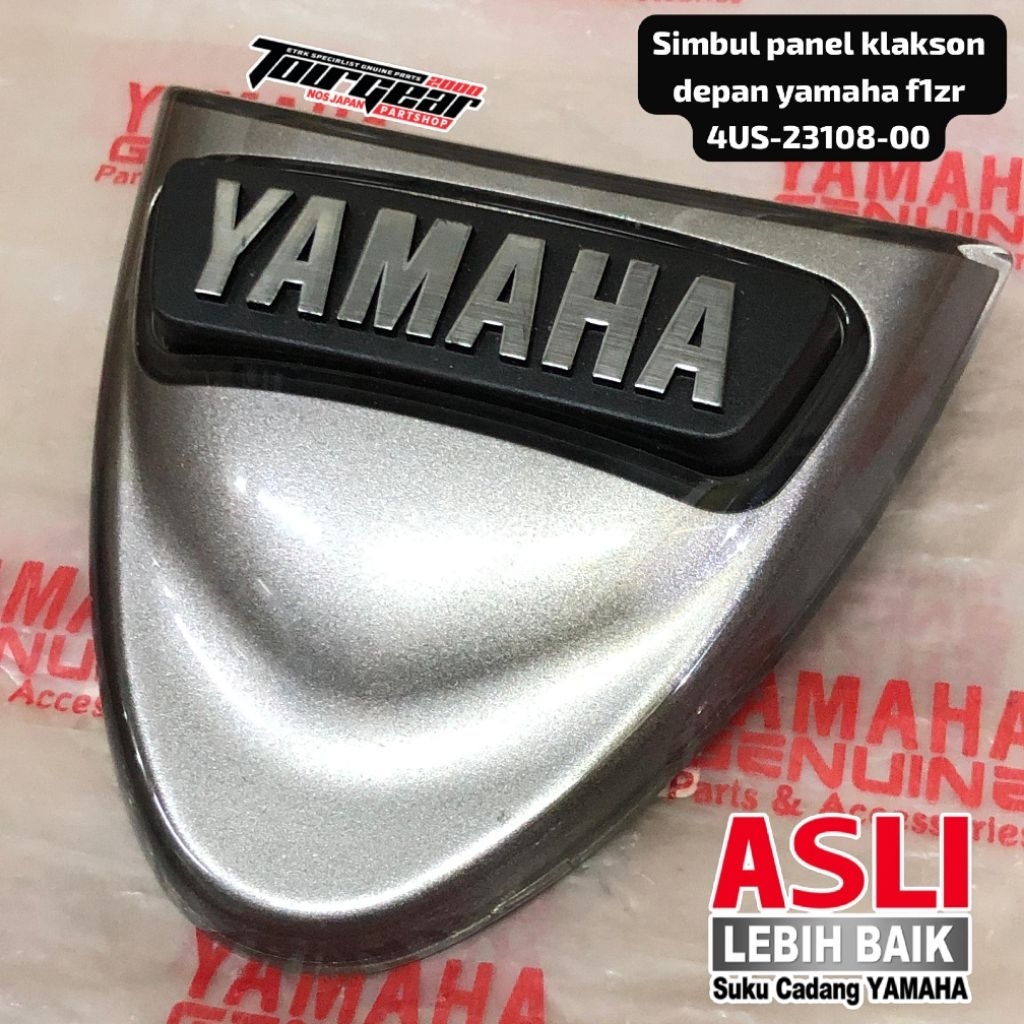 EMBLEM PANEL DASI F1ZR EMBLEM DPN DADA TAMENG FIZR YAMAHA MILLENIUM 4US-23108-00