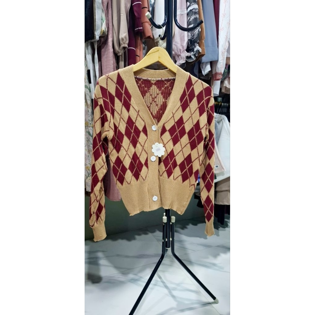 Cardigan/Rajut/Ketupat