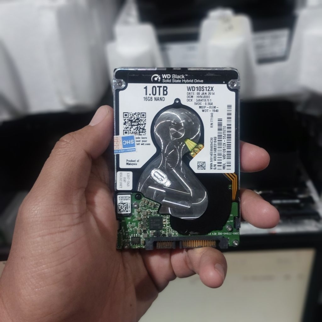 Hard Disk Laptop 1Tb WD Black 7200Rpm 2.5inch Sata 6Gb/s - Hdd Hardisk HGST 7200Rpm 2.5inch Sata