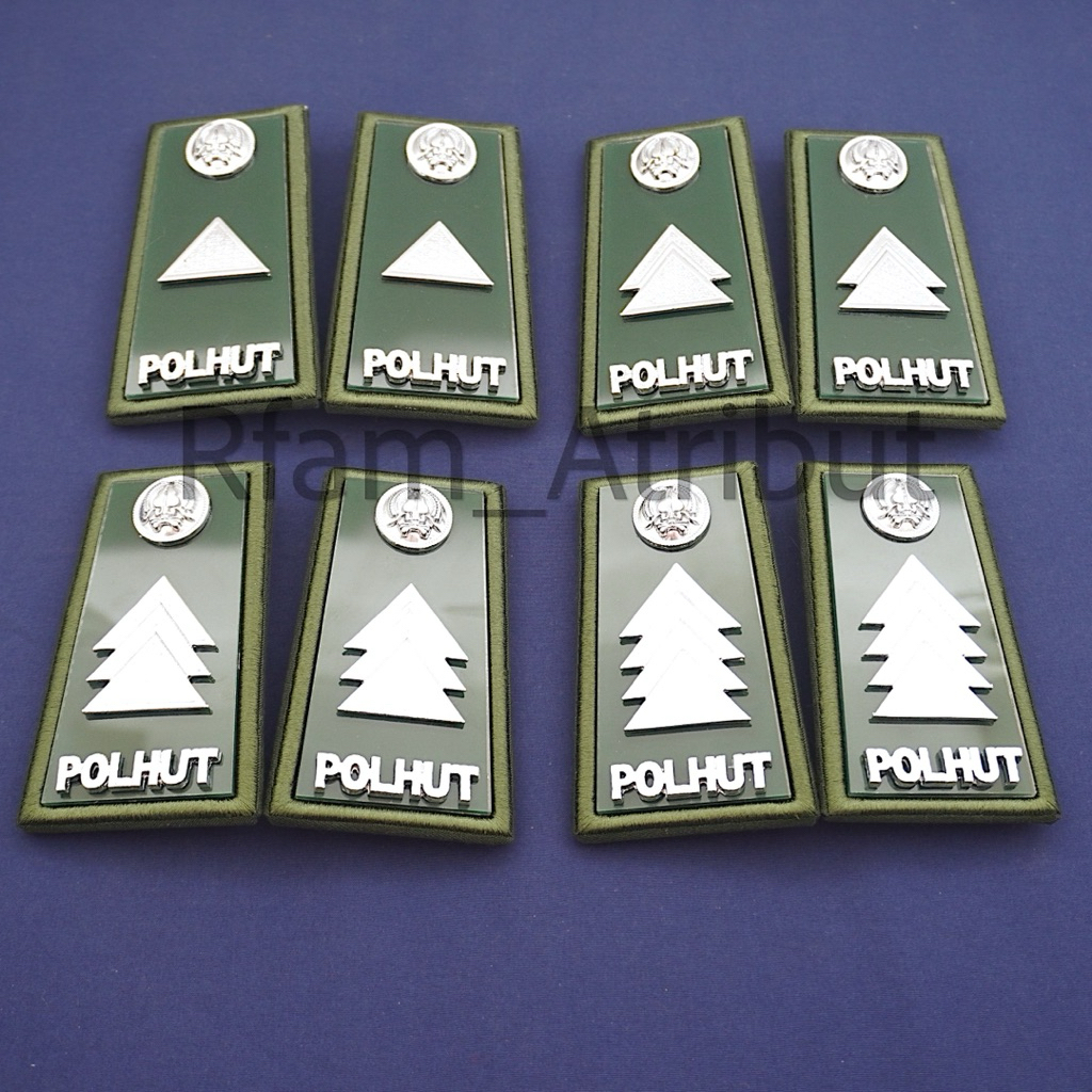 Pangkat Polhut 2A / 2B / 2C / 2D Polisi Kehutanan pdh Premium