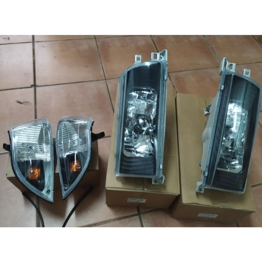 HEADLAMP COROLLA TWINCAM 88-91 AE92 KRISTAL SMOKE