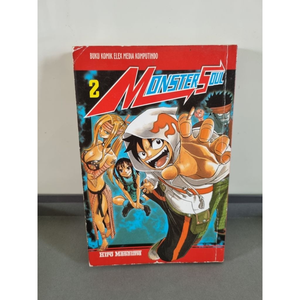komik monster soul set (1-2 tamat) preloved