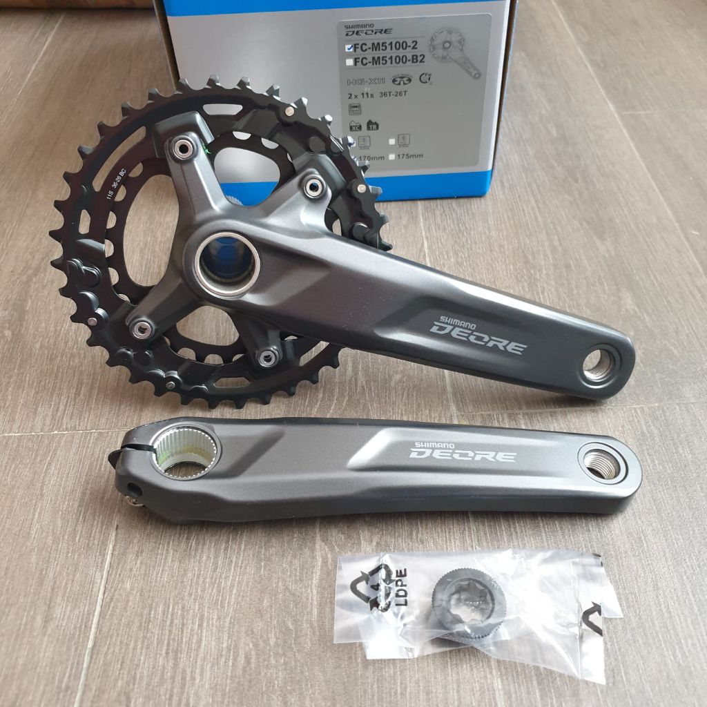 Crank Shimano Deore M5100 2 Speed 36/26T