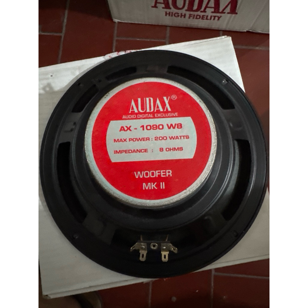 Speaker Woofer Audax 10” AX 1090 W8