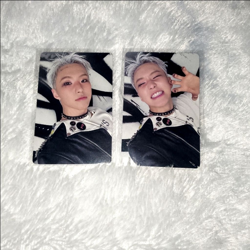 Photocard pc hoshi seventeen