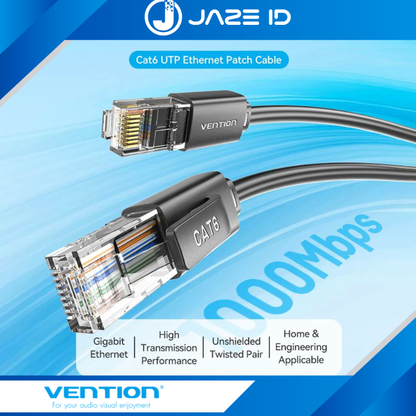 Vention Kabel LAN Cat6 UTP Gigabit Ethernet RJ45 Network 8M 10M