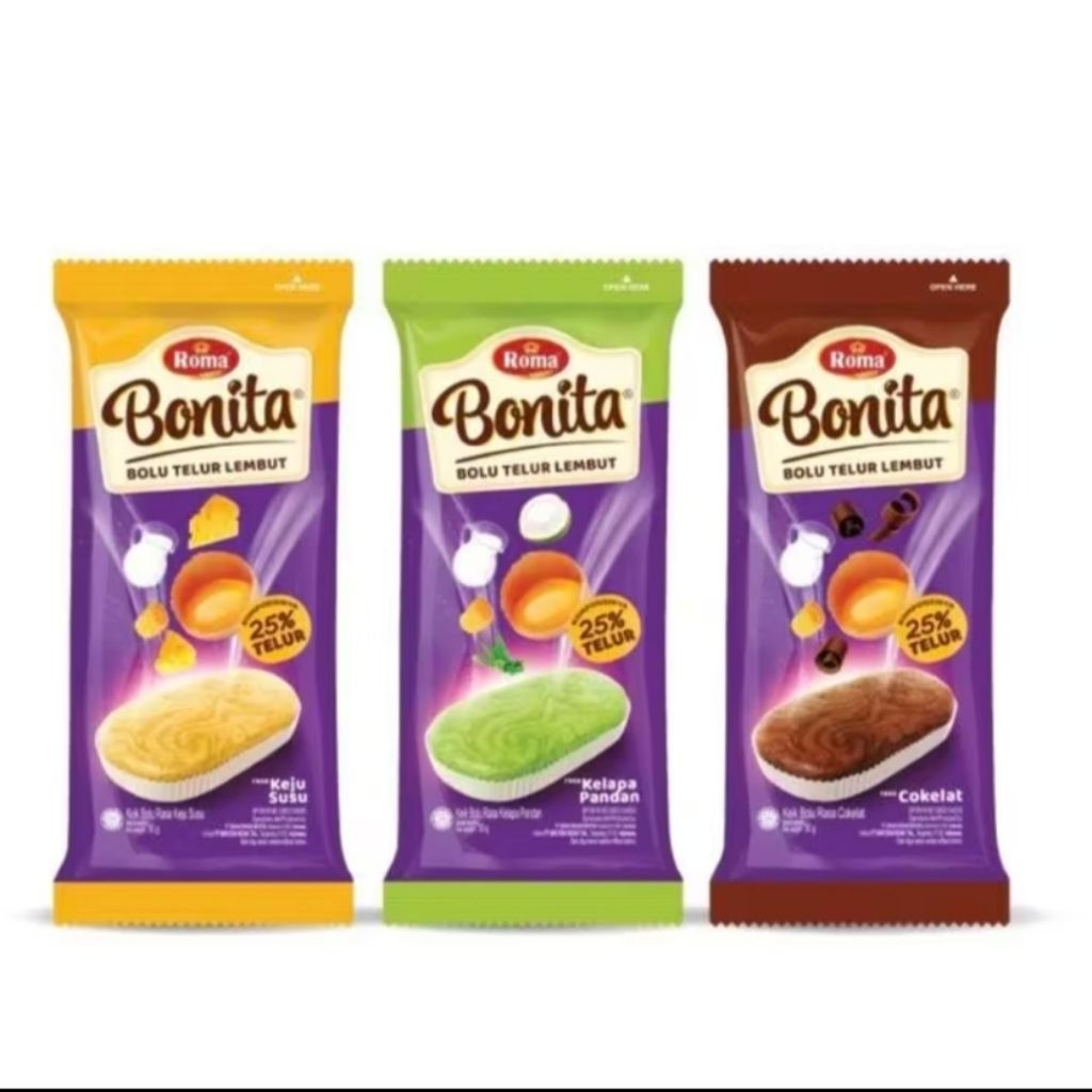 Roma Bonita Bolu Lembut / Kue Bolu Bonita