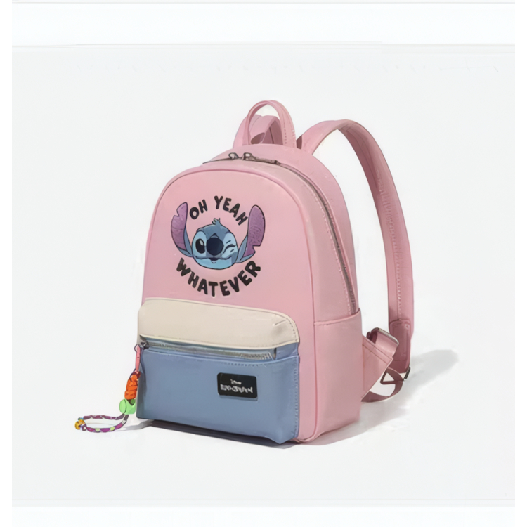 STITCH Tas Ransel Pink LILO STITCH Premium Tas Wanita Fashion + Box Premium
