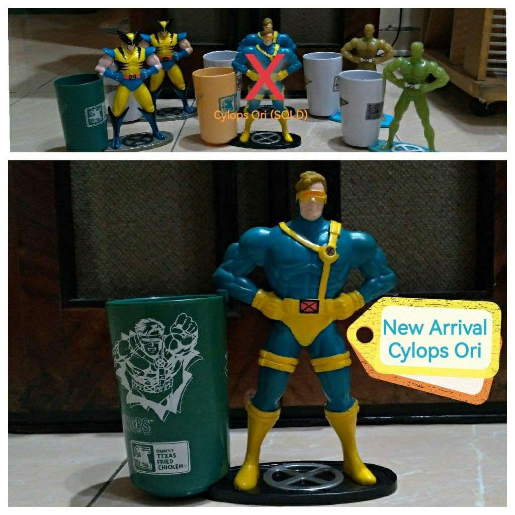 Mainan Figure The Uncanny X-MEN Texas Fried Chicken