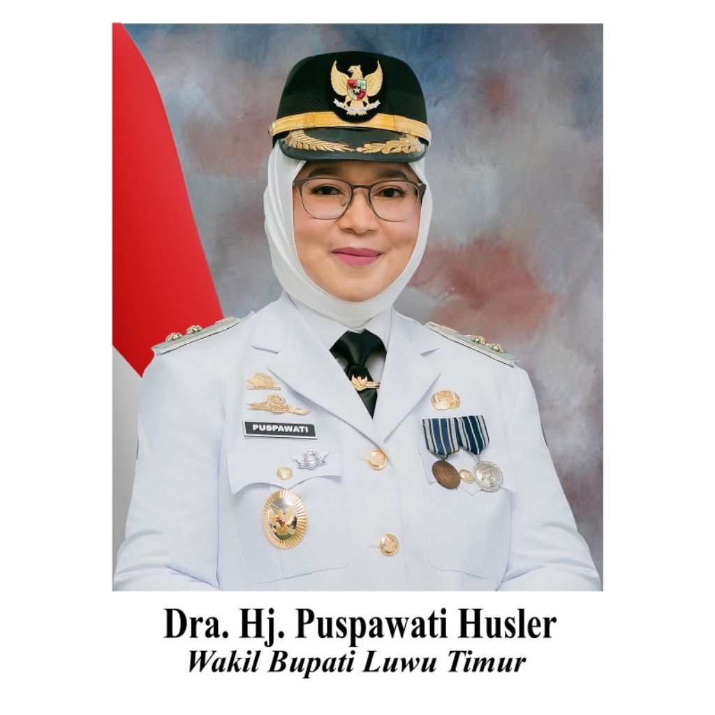 Poster Bupati Luwu Timur dan Wakil Bupati Luwu Timur