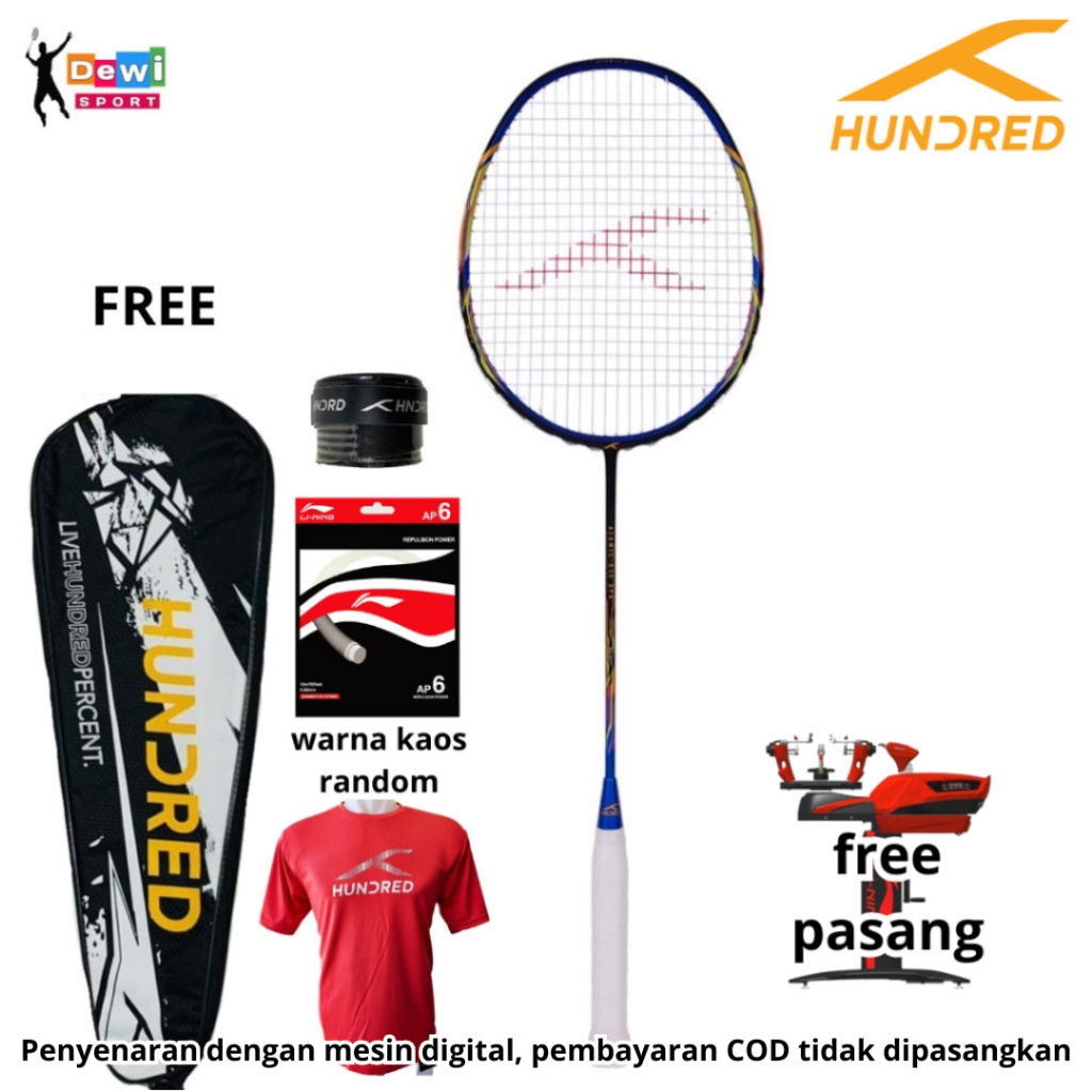 Raket Badminton HUNDRED ATOMIC X35 SPD