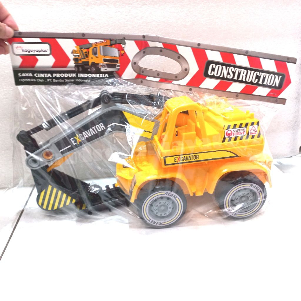 Mainan Truck Excavator Truck Beko Keruk Besar no KGP 8070
