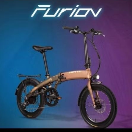 Sepeda Listrik E-Bike United Furion 20"