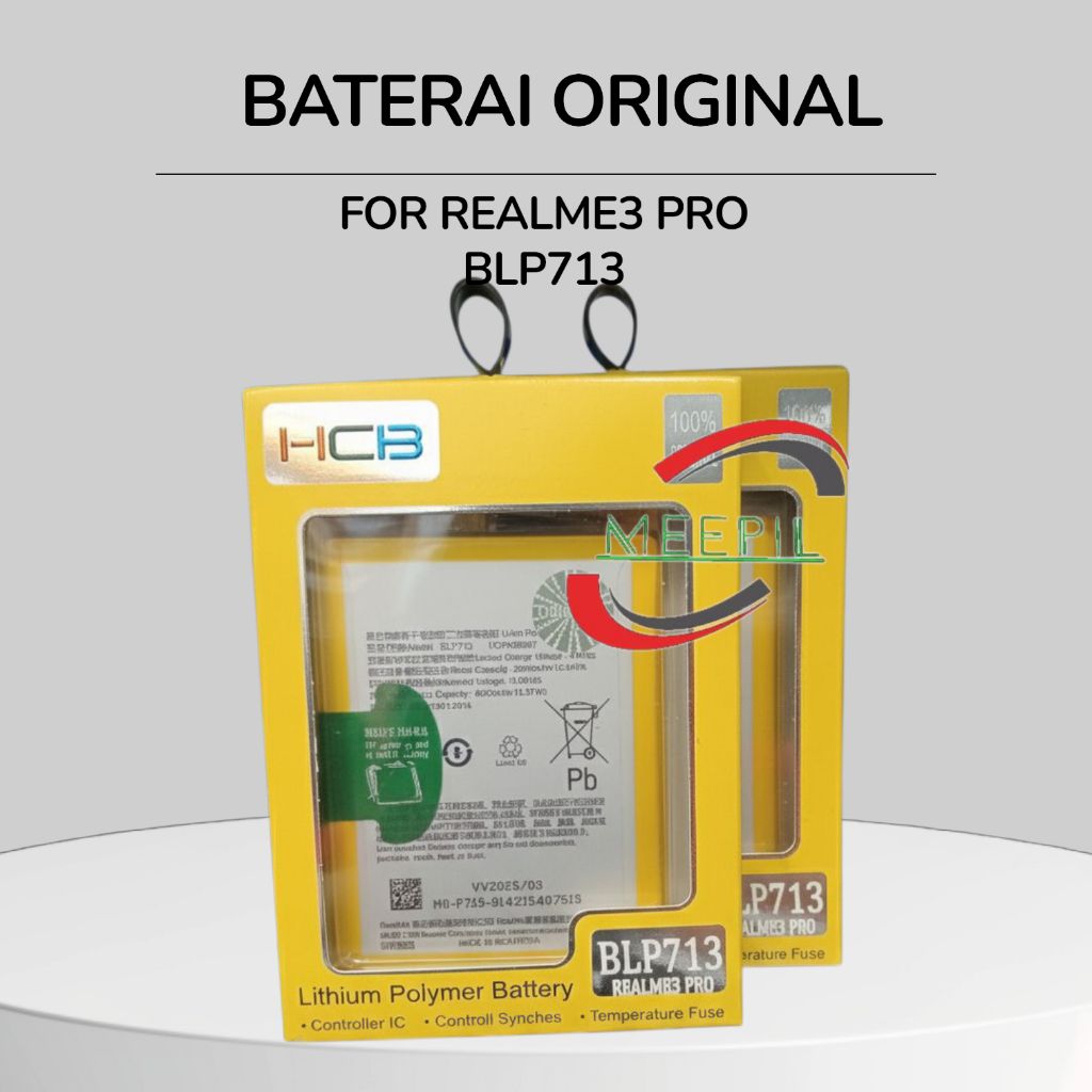 Baterai Original Realme3 Pro BLP713 Realme 3 pro Blp713 batre ori realme3 pro