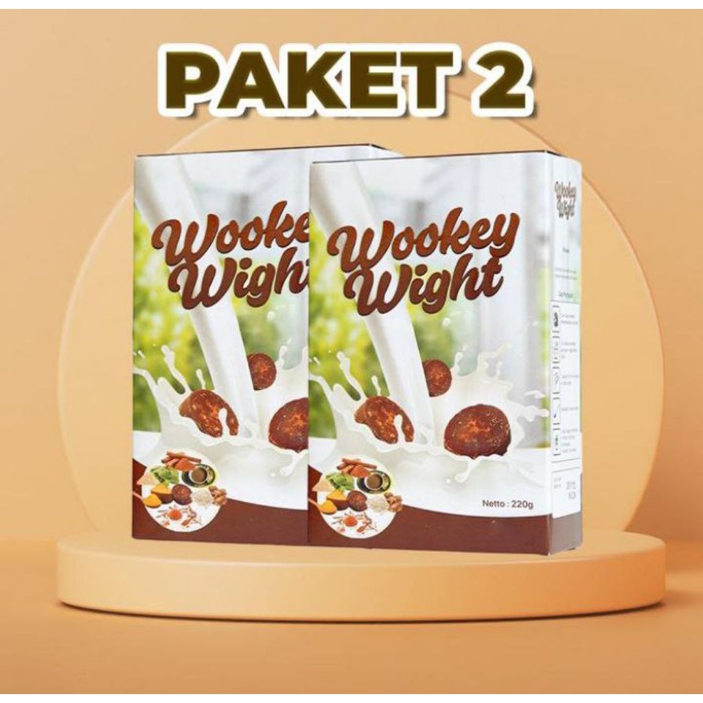 Paket 2 box- susu WOOKEY WEIGHT