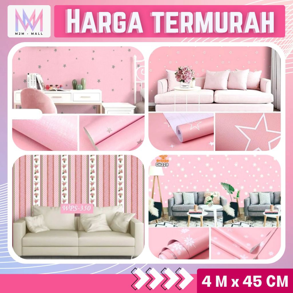 Wallpaper Dinding Aesthetic Wallpaper Dinding Kamar Tidur Anak Cewek Wallpaper Dinding Kamar Aesthet