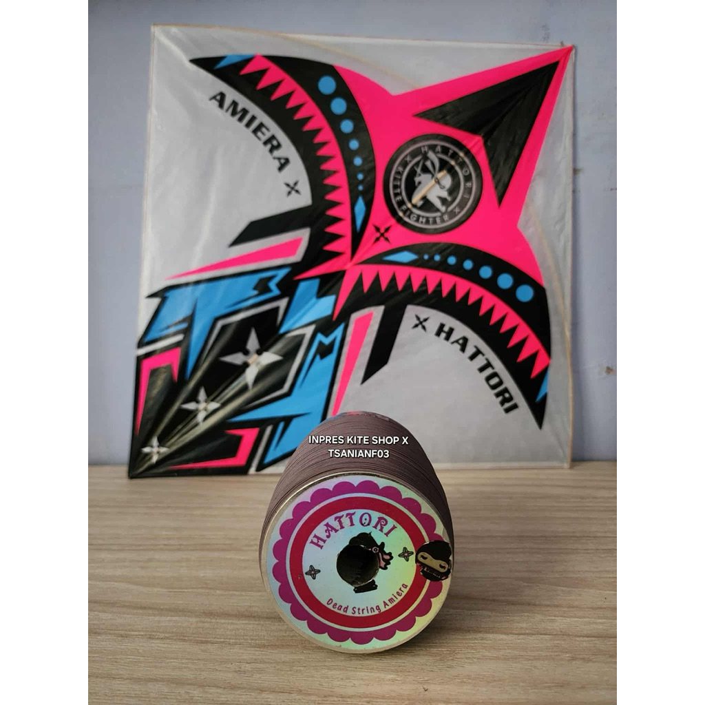 Gelasan Matot Amiera Hattori Logo Pink