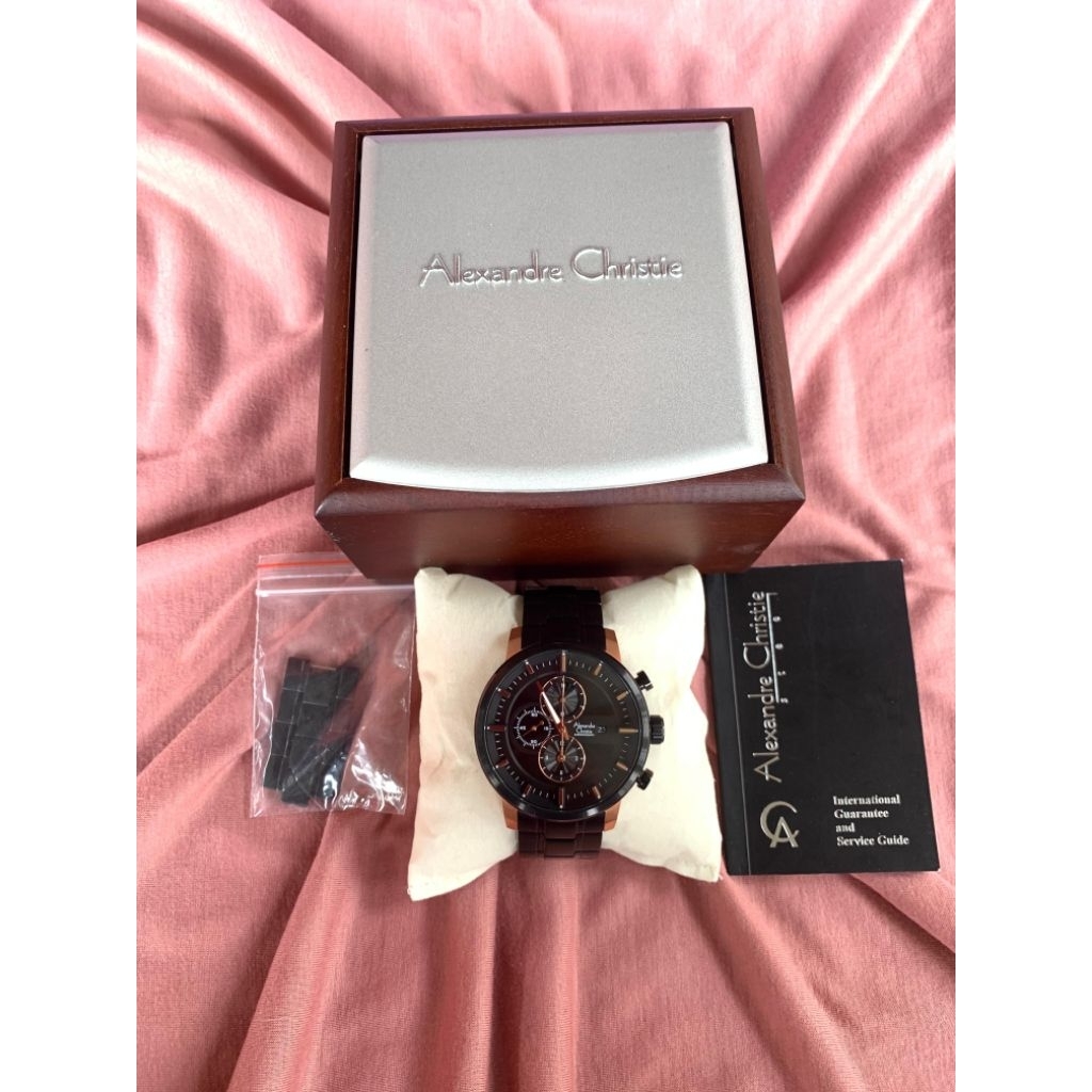 Jam Tangan Pria AC 6323 MC Original Bekas Lengkap