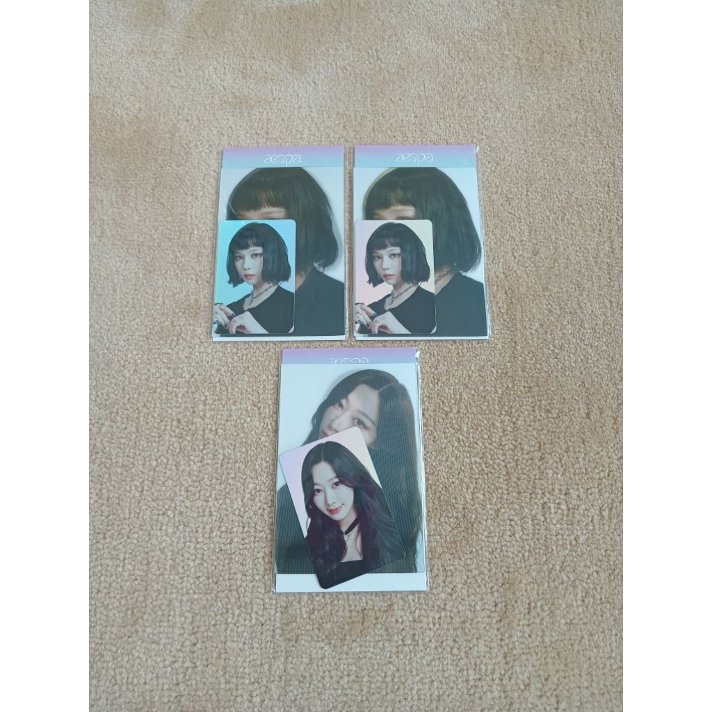 Lenticular Card Set Aespa
