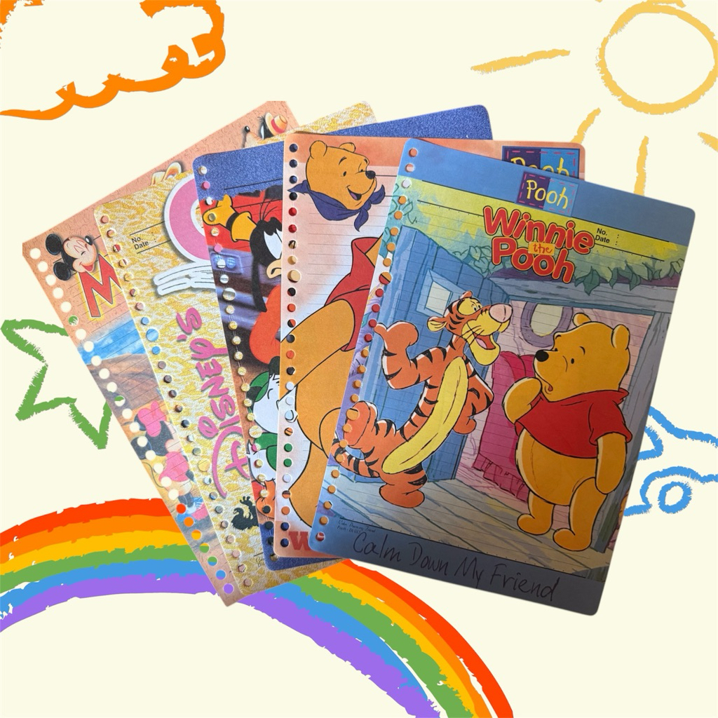 Loose Leaf Jadul Kertas Binder Jadul Isi Binder Jadul B5