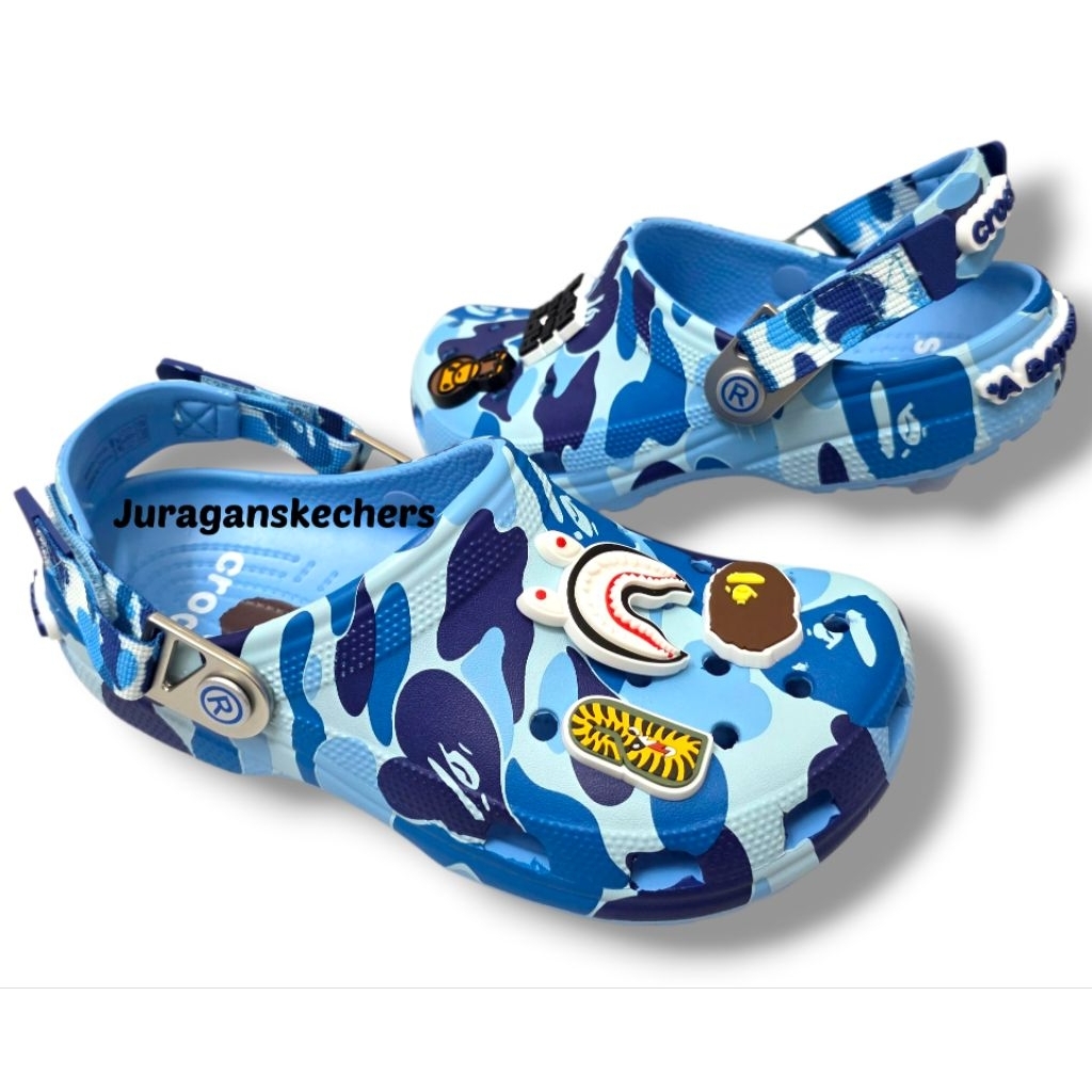 new product crocs x bape/sandal crocs x bape/sandal pria/crocs pria (crocs classic x bape)