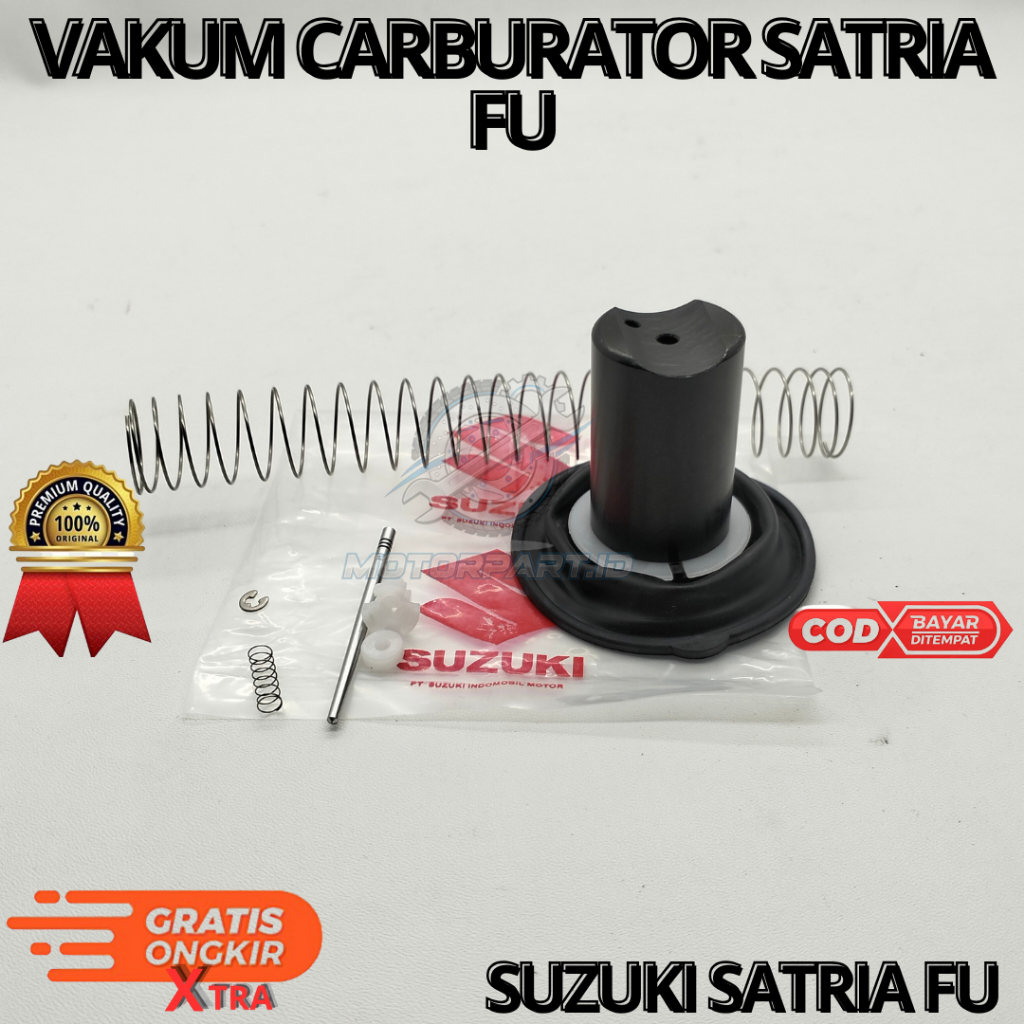 VAKUM KARBURATOR SATRIA FU UNTUK MOTOR SUZUKI SATRIA FU.SUZUKI BERKUALITAS ORIGNAL ASLI ORI