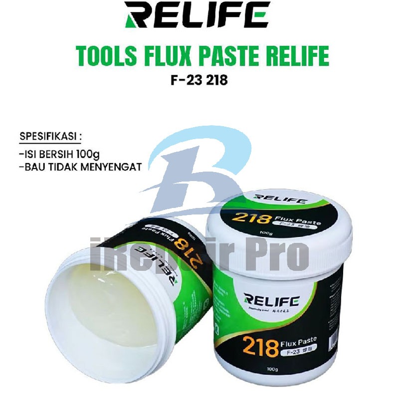 FLUX PASTA SOLDER - BGA SOLDER PASTE RELIFE F-23 218 100G