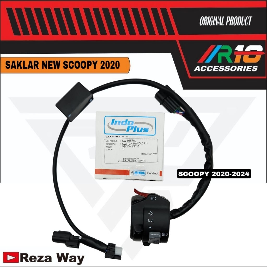 SAKLAR KIRI VIXION PNP NEW SCOOPY 2020-2024 PRESTIGE / BILED