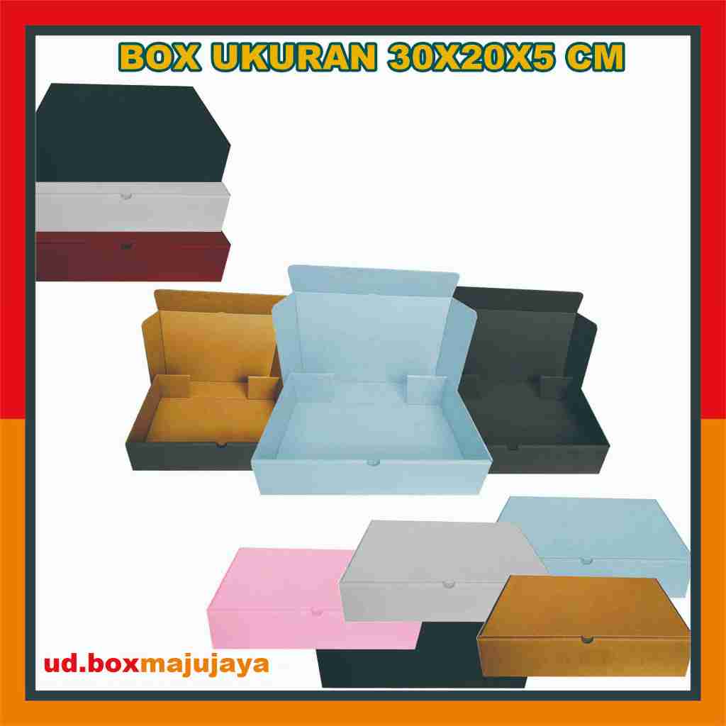 Box 30x20x5 / Box Lipat Depan / Box Hampers