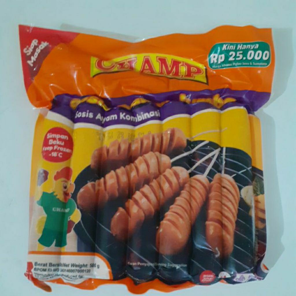 CHAMP SOSIS BAKAR JUMBO ISI 6