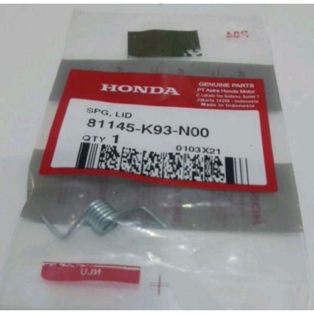81145K93N00 PER KNOB K93 PER TUTUP LACI K93 SPRING LID SCOOPY 2018 PER TUTUP LACI SCOOPY 2018