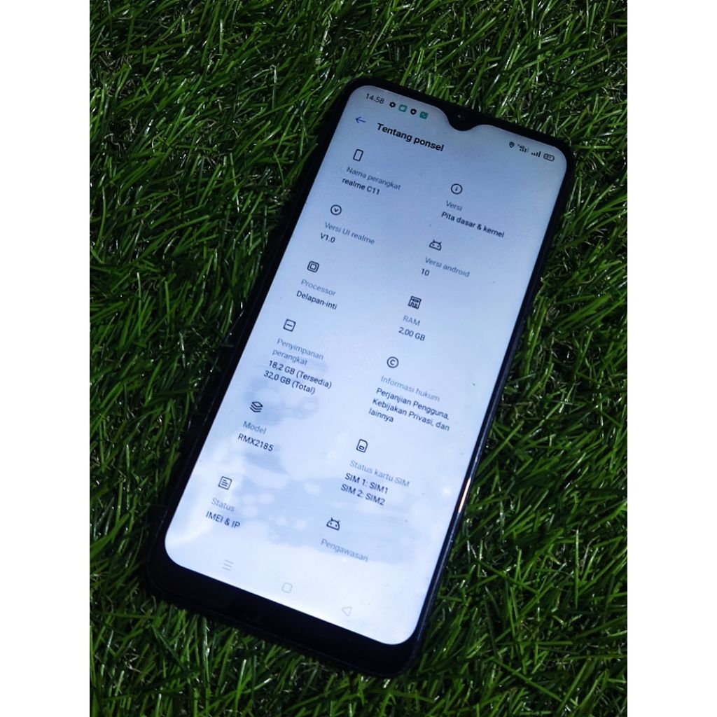 Mesin Realme C11 RMX2185 Normal