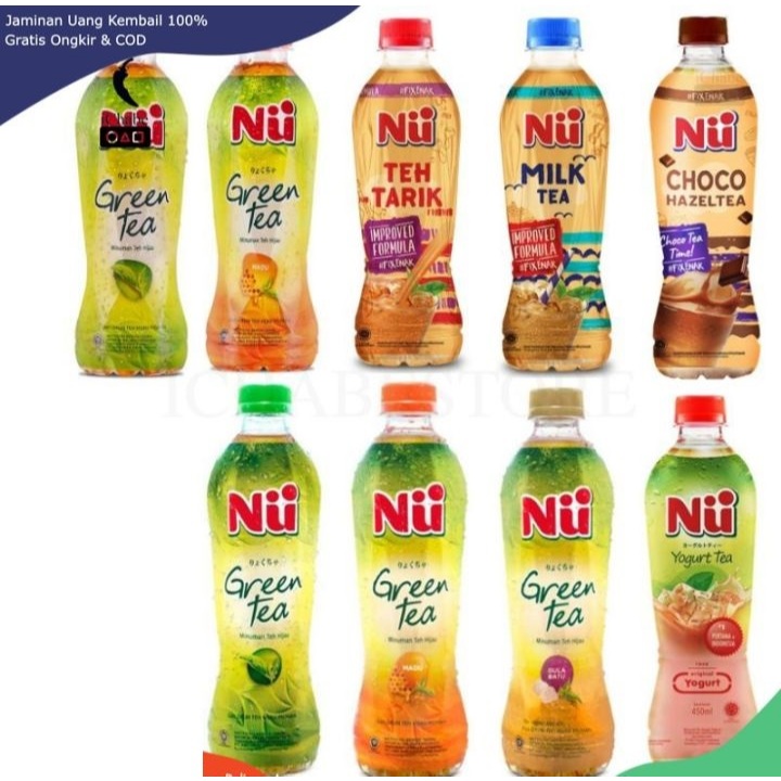 NU GREEN TEA DUS ( 24 BOTOL )