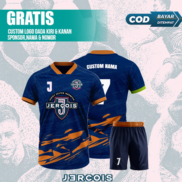 JERCOIS | CUSTOM JERSEY BOLA | CUSTOM JERSEY FUTSAL | CUSTOM JERSEY BADMINTON | CUSTOM JERSEY VOLLY 