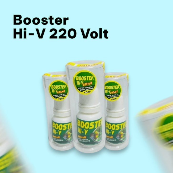 booster hi-V 220volt doping pleci doping kolibri