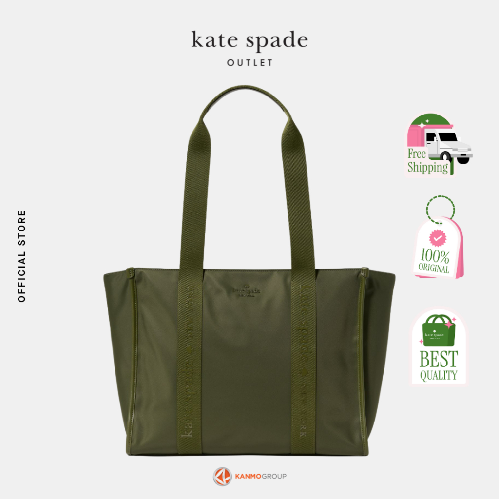 Kate Spade Kip Nylon Large Tote - Tas Tote Wanita