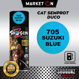 Shogun Z 705 Suzuki Blue / Cat Semprot Biru Warna Candy Mengkilap Tahan BBM Anti Retak